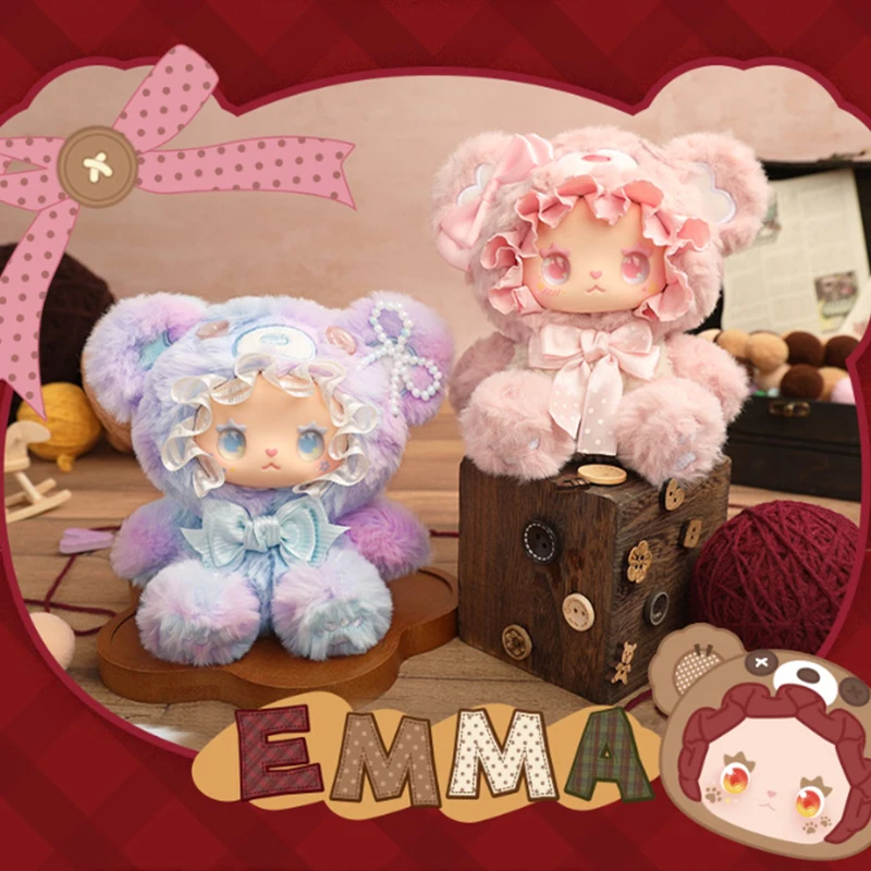 الحب إيما الدب التحالف سلسلة صندوق أعمى لطيف الدب الفينيل أفخم مفاجأة حقيبة إيما المعلقات صندوق غامض لطيف الدب أنيمي الشكل لعبة #5