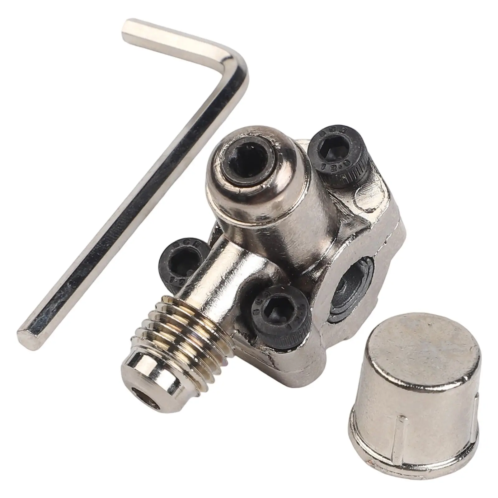 1 Set Piercing Valve Line Tap Faucet Valve Kit 1/4 5/16 3/8 Refrigerator Piercing Puncture Valve With Spanner For HVAC