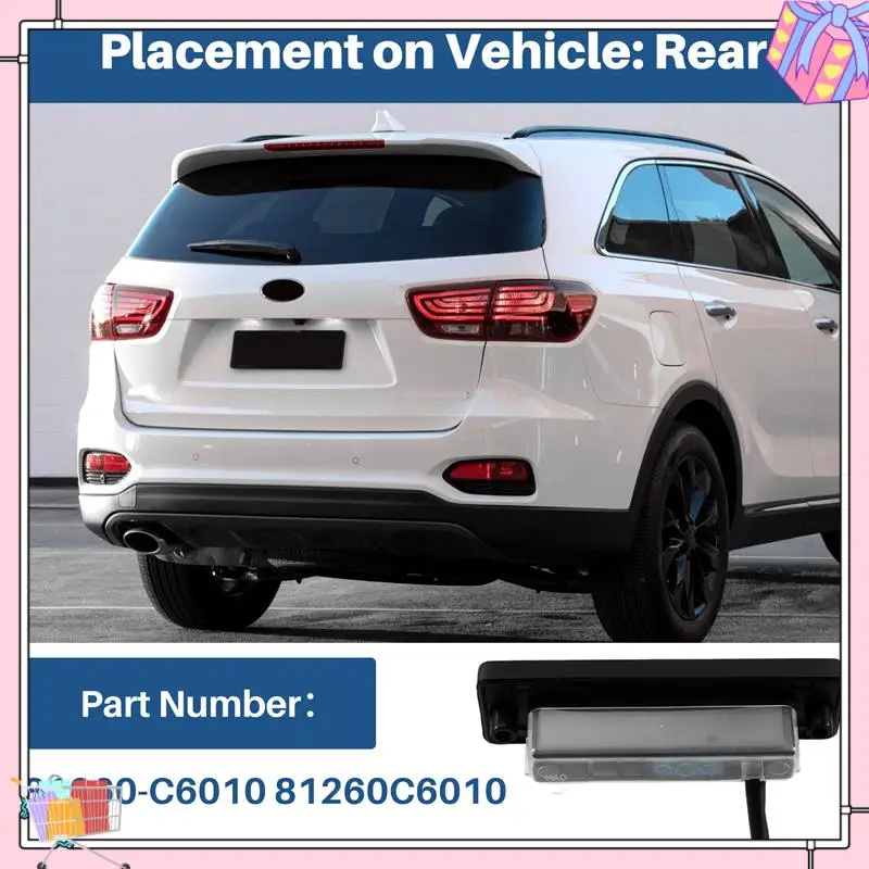 

A77T-Car Tailgate Lock Release Switch Assembly For KIA Sorento 2015-2020, Model 81260C6010
