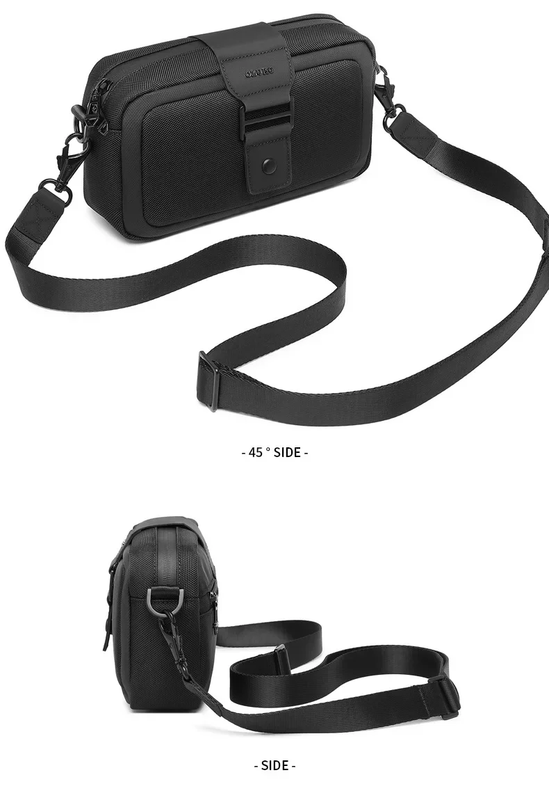 Cross-border Fashion Trendy Mini Waterproof Oxford Fabric Single-Shoulder Men's Crossbody Bag, Chest Bag Мужская сумка Bolsa sac