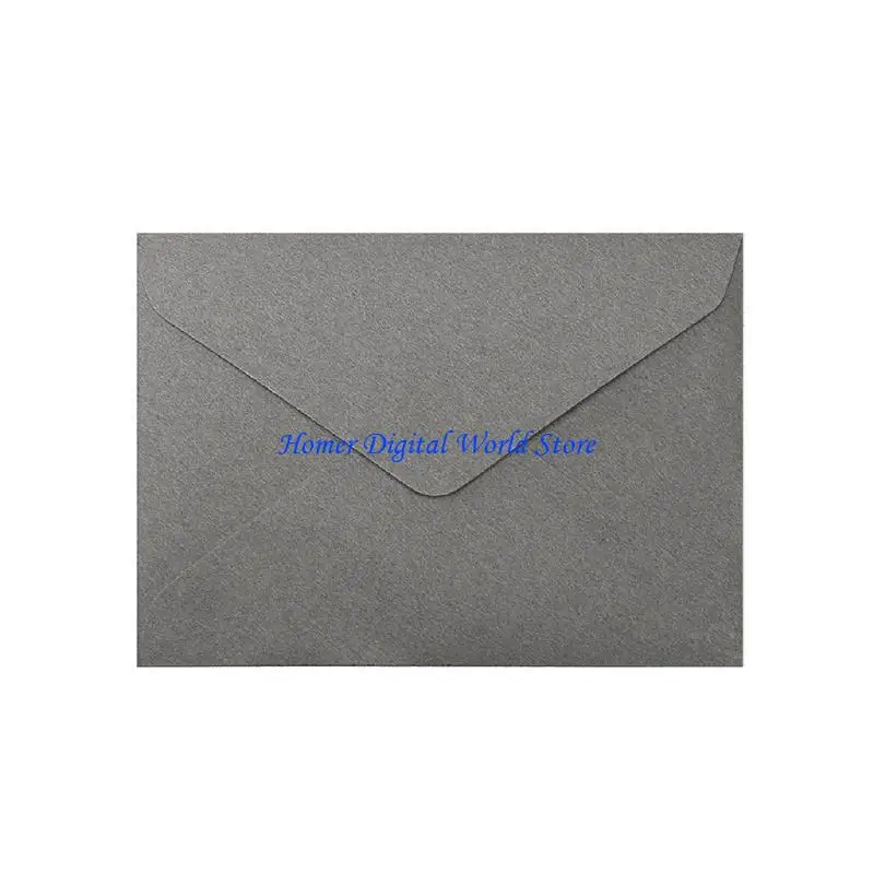 

H55F 50 Pcs Vintage Envelopes Retro Kraft Paper Envelope for Mail Letter Postcards