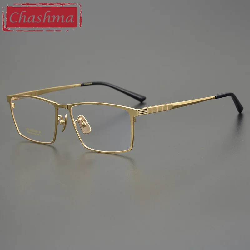 

Men Titanium Optical Frame Prescription Crystal Gafas High Quality Gentlemen Eyewear for Blue Ray Block Progressive Lenses