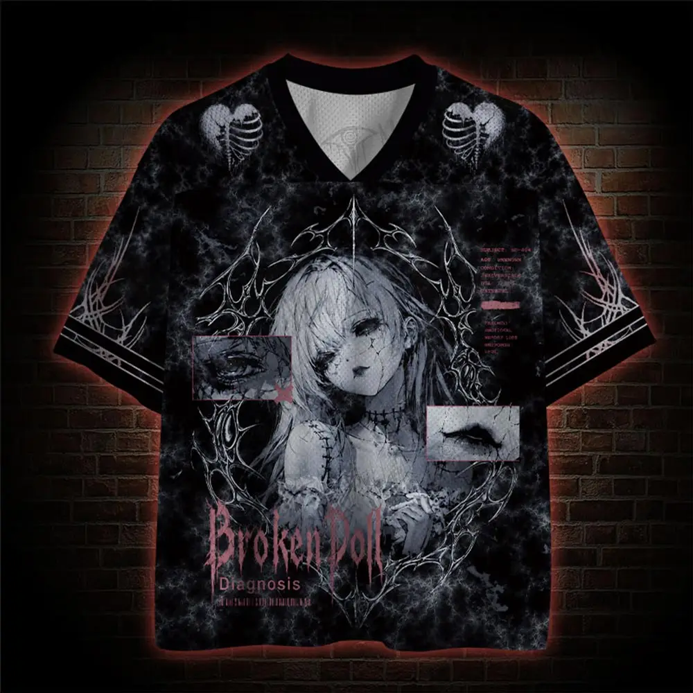 Hot Selling Products, Horror Dark Series Clothing, Fashionable Men's Short Sleeved Sportswear, Cycling, Short Sleeved T-shirts