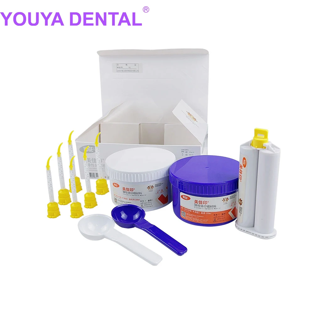 Dental Impression Material Impression Kit Silicone Light Body Putty Molding Material Hydrophilic Addition Polymerization Silicon