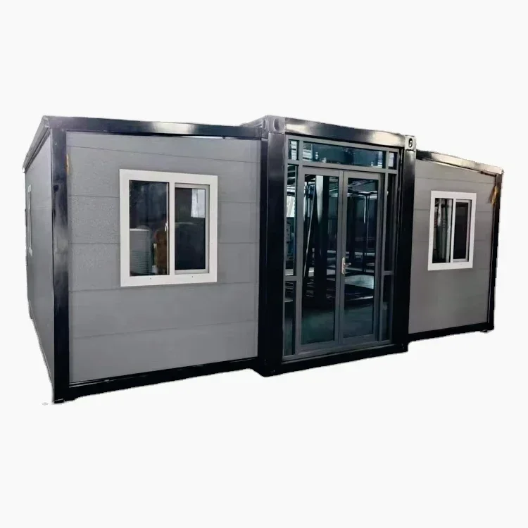 Eco-friendly Expandable Container House 20ft Tiny Houses To Live in 2 Bedrooms Domy Modulowe Do 70 M2 Luxury Prefabricated House