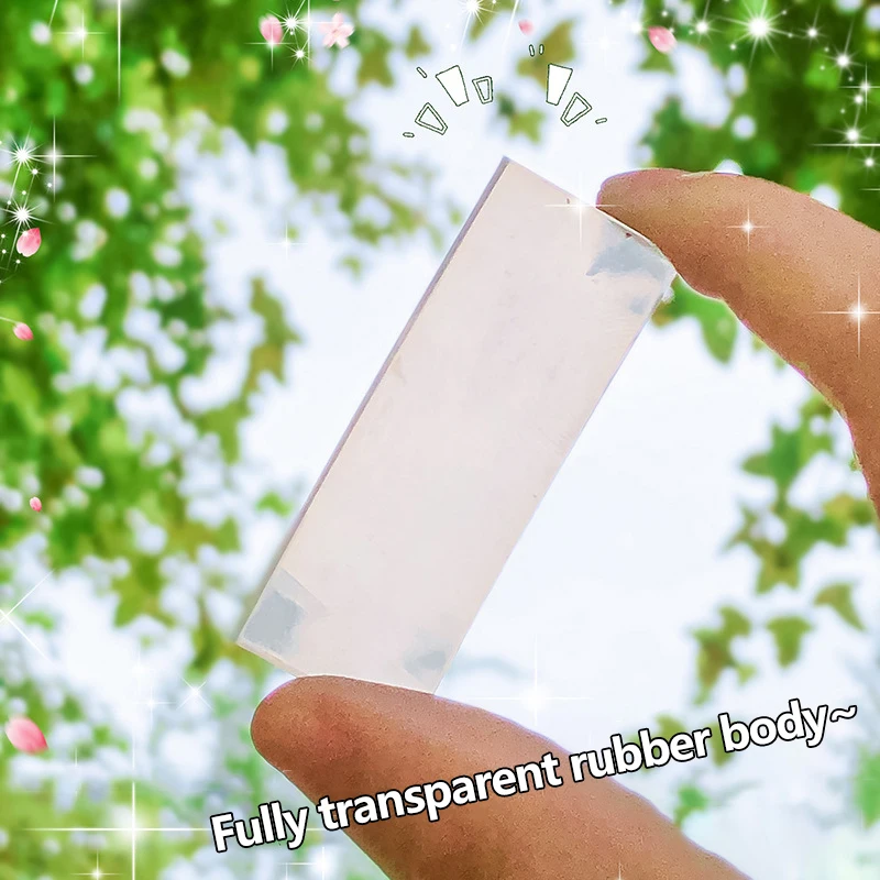 Креативные резиновые прозрачные ластики с милыми цветами, милые канцелярские принадлежности в эстетике, подарок ученицу, школьные принадлежности для детей