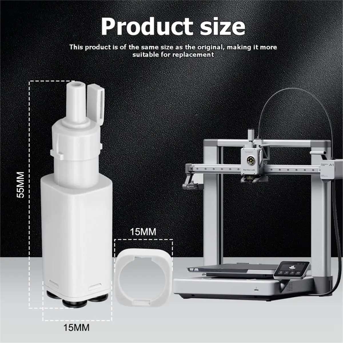 3Pcs for Bamboo Lab A1/A1Mini AMS Lite Filament Hub Five Way Components 4-in-1 PTFE Adapter 3D Printers Parts