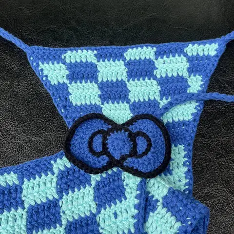 Hello Kittys Bikinis Fashion Ties Swimsuit Thong Swimwear Women Swimming Suitbikini Set Lady's Crochet Bathing Suit Sexy Micro