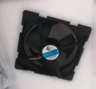 For Jinghong refrigerator fan QJHT4-133/B/A three wire cooling fan for refrigeration and freezing, silent 12V