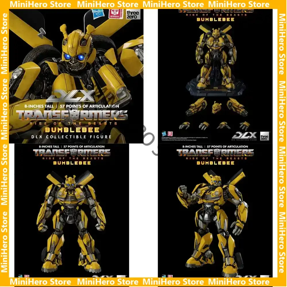 

In Stock Original ThreeZero G1 MDLX BEE DLX 57pt Articulation Diecast Metal Action Figure Collectible