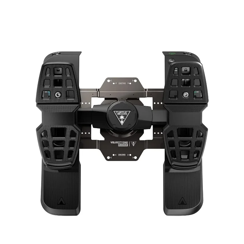 Universal Rudder Pedals for Windows 10 & 11 PCs, Xbox Series X, Xbox Series S, and Xbox One Featuring Smooth Rudder Axis,