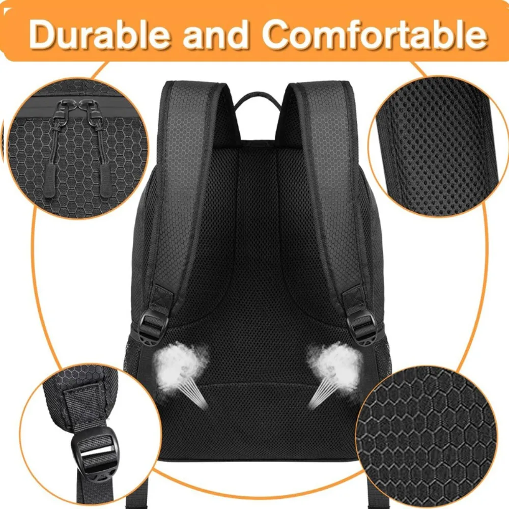 

New Soccer Basketball Backpack with Shoes Pack Football Volleyball Bag for Teenagers Large Capacity Outdoor Travel Schoolbag