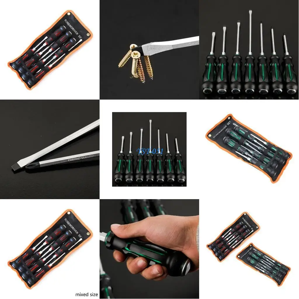 

E15A Screwdriver Set Home Repair Screw Driver Design Bits