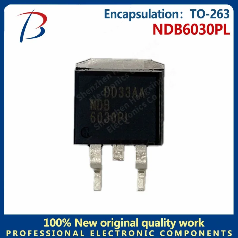 10 قطعة NDB6030PLP قناة FET MOS 30 فولت 30A 25 مللي أوم حزمة TO-263 أنبوب mos