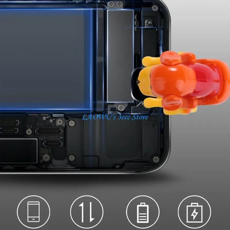 

Y8AD Portable Stray Dog Charging Cable Dog Toy Smartphone USB C Cable for Type-C Various Models Phones