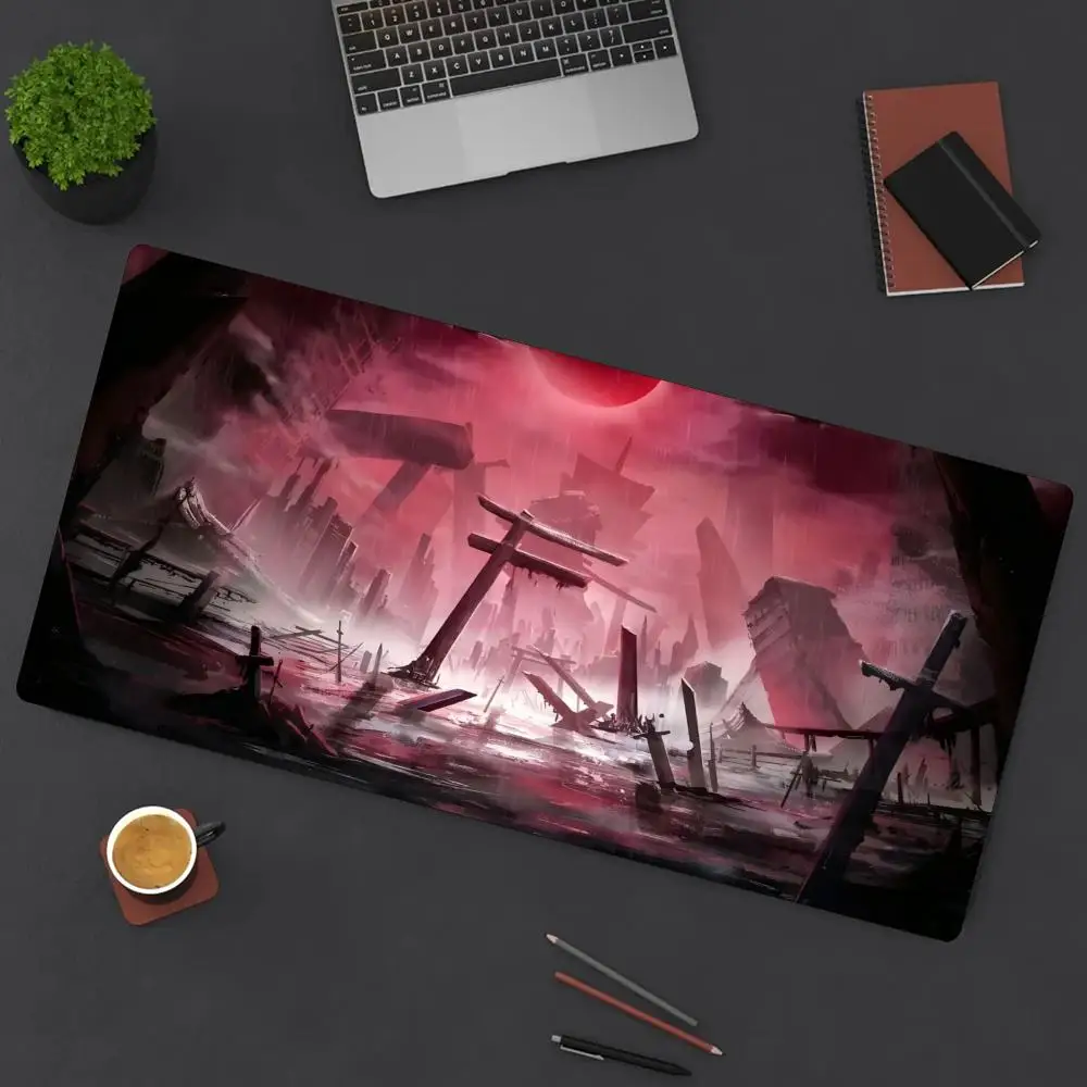 Mouse pad grande para jogos, mouse pad para computador, mesa, chão, teclado de escritório