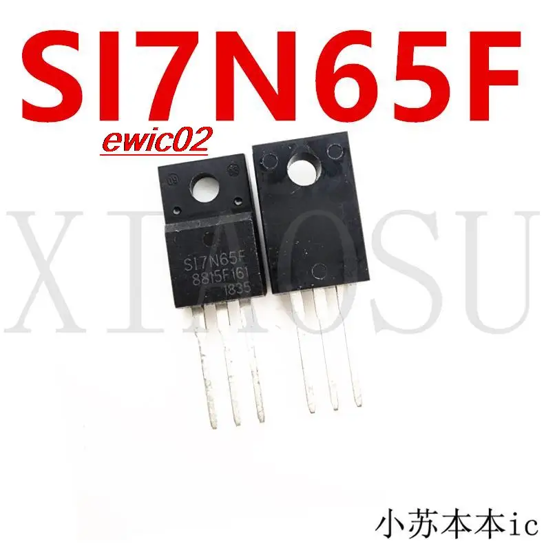 5pieces Original stock  SI7N65F  TO-220F  IC 