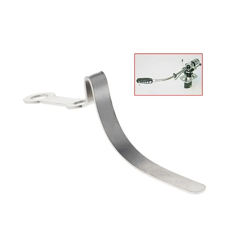 Professional Silver Vinyl Record Turntable Handle For LP Tonearm Raise Finger Lift Arm Accessory