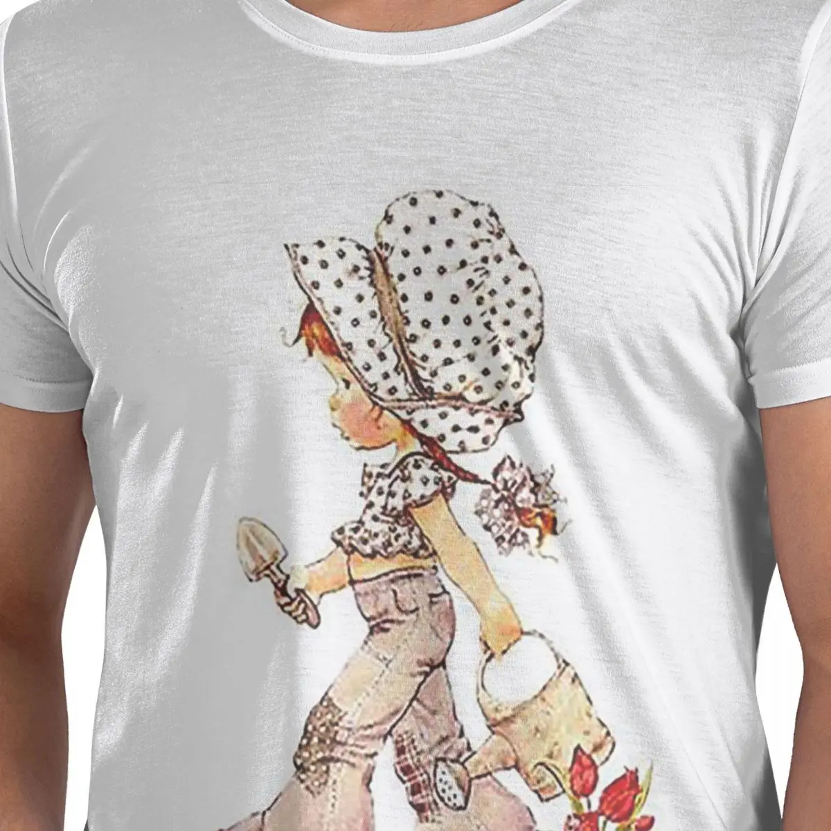 

Kawaii Sarah Kay 100% Cotton T-Shirt Men's Oversized T Shirts Men O-Neck Short Sleeve S-6XL