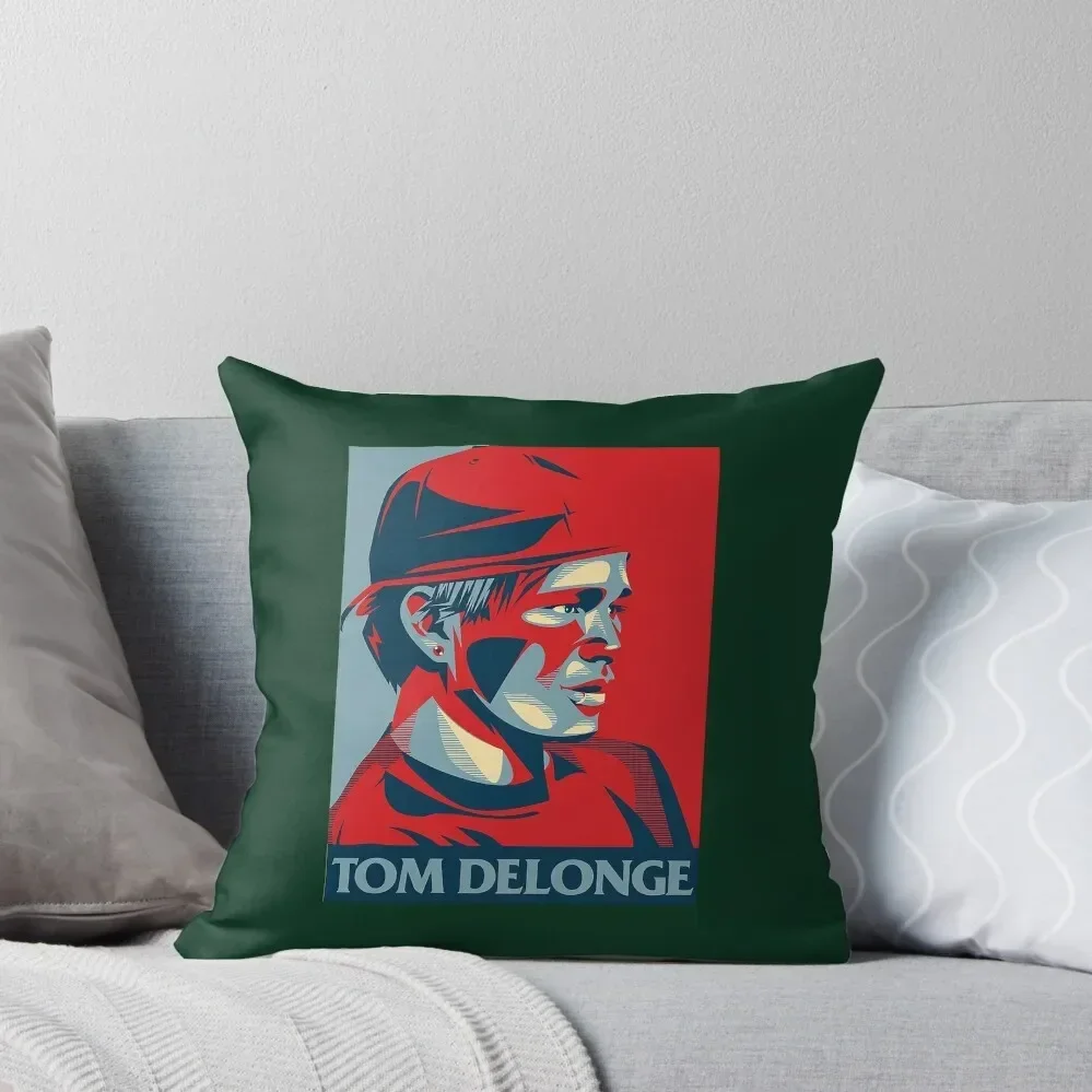 tom delonge Throw Pillow Sofa Covers For Living Room Embroidered Cushion Cover Pillow Covers Decorative Ornamental Pillow