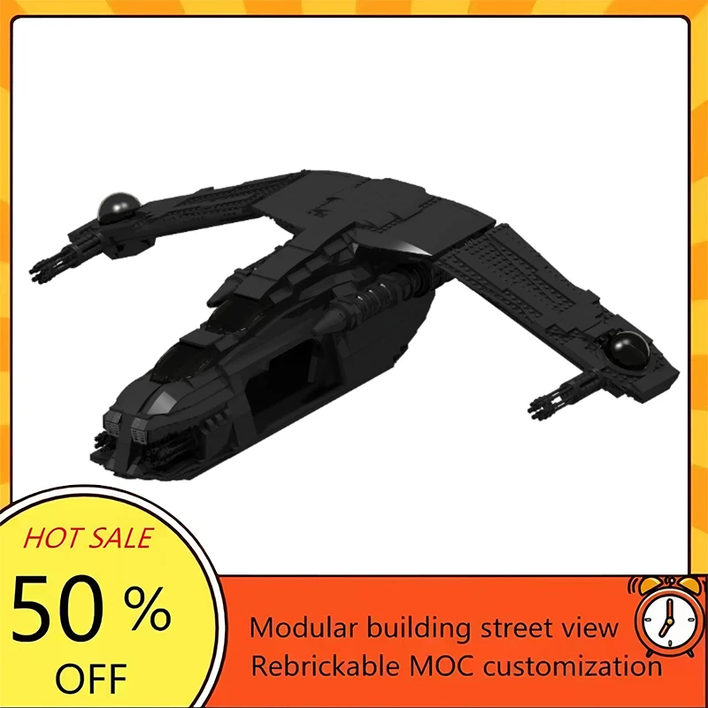 

1716PCS Popular Space War Movie Model MOC Building Bricks Spaceship Modular Technology Gifts Holiday Assemble Children Toy Suit