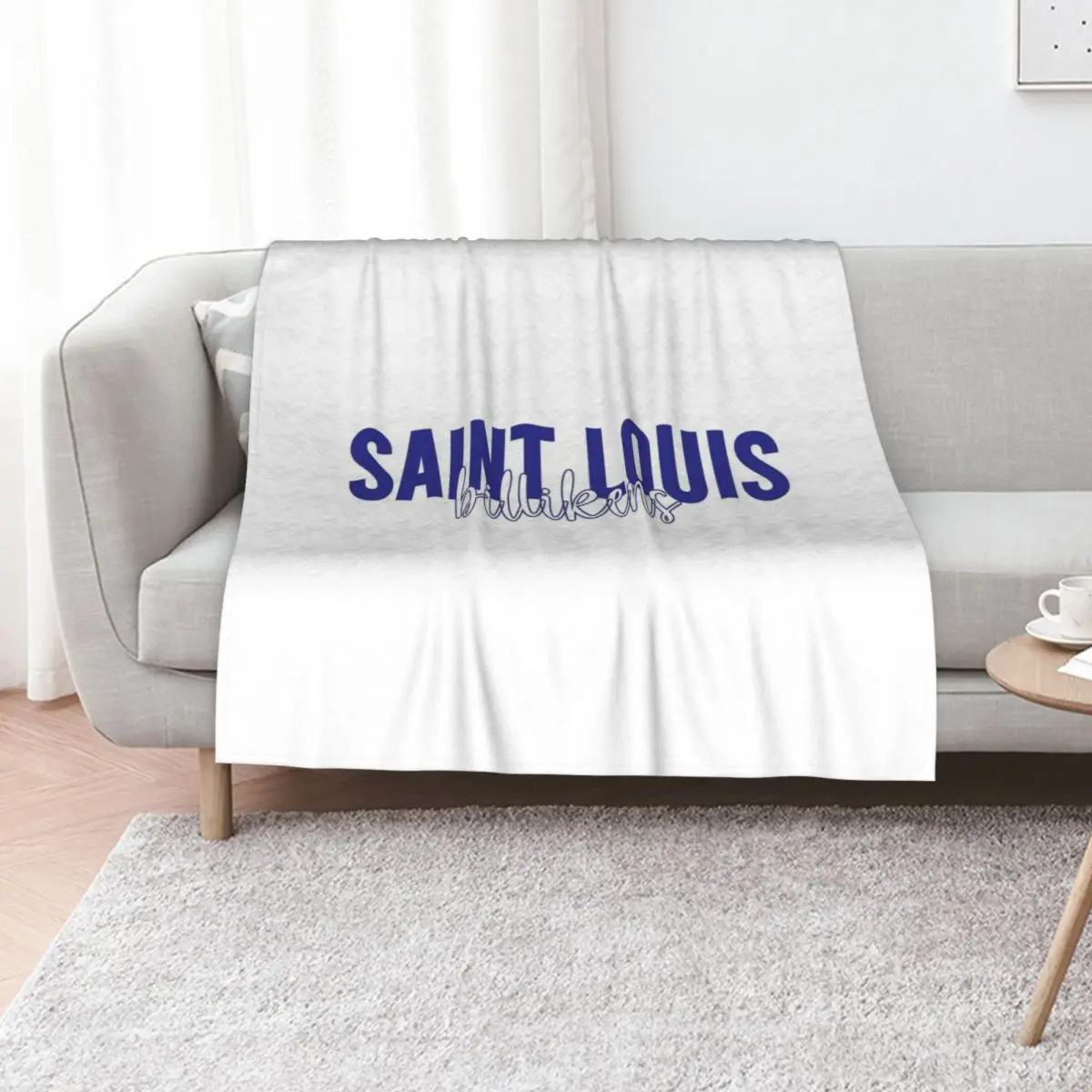 saint louis university billikens Throw Blanket Bed covers For Baby Large Tourist Extra Large Throw Blankets