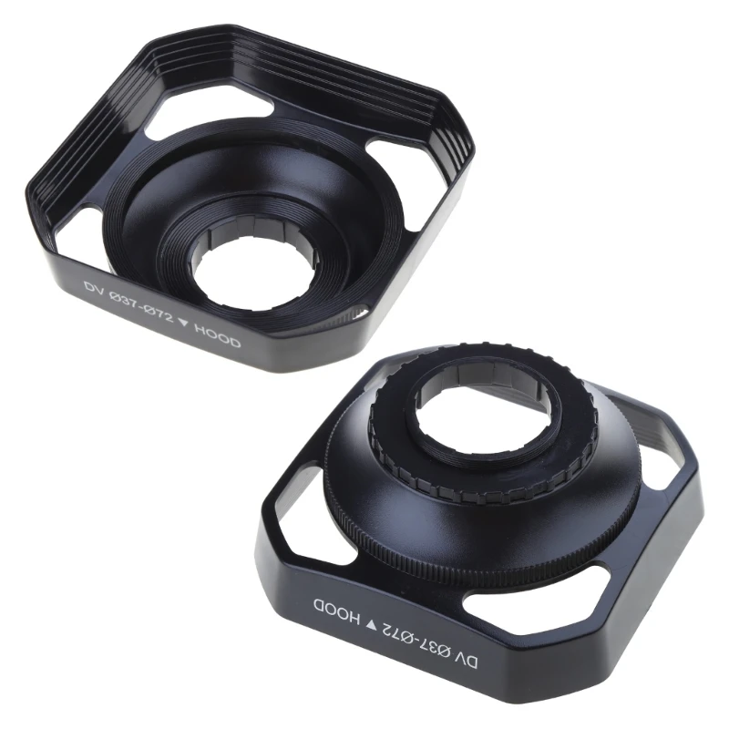 4K Camcorder WiFi Lens Hood 37mm for Video Camera 72mm for Wide Lens Drop shipping