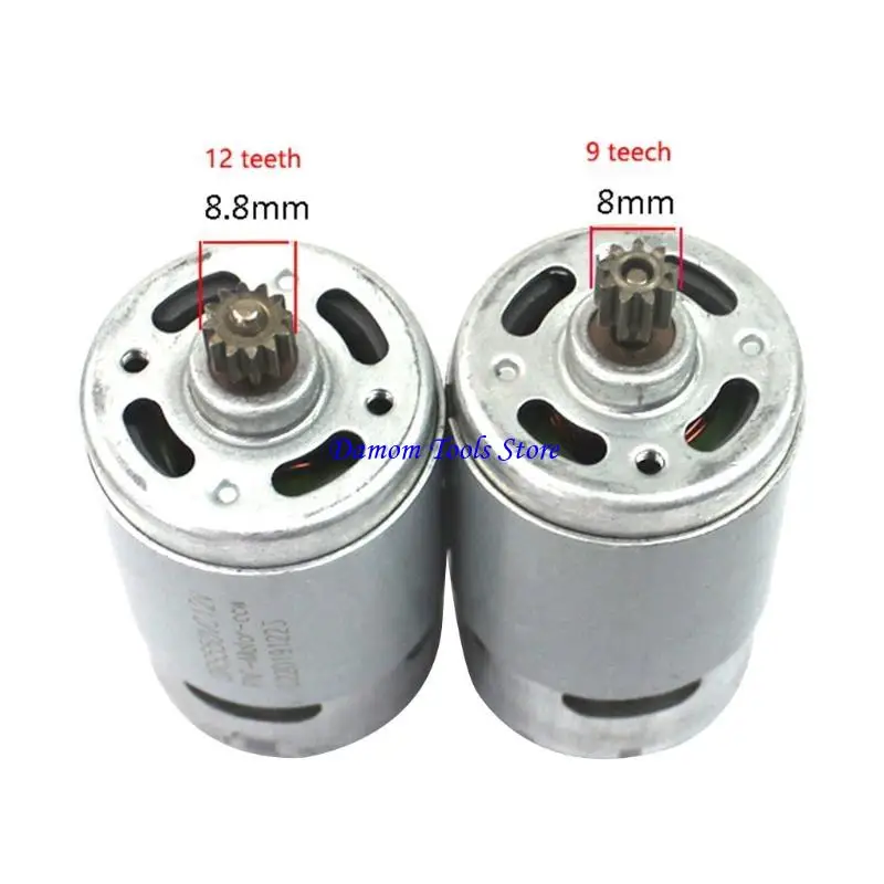 57BE Universal RS550 12 Teeth High Torque Electric Micro Speed Reduction Geared Motor