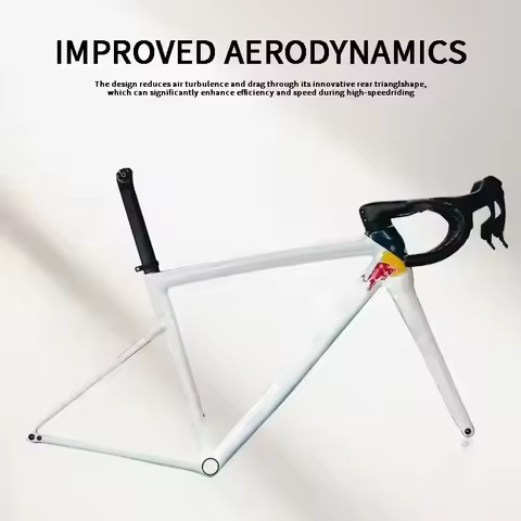 Il più nuovo stile linea completamente nascosta 700C bici da strada telaio per bicicletta completamente in fibra di carbonio perno passante freno a disco telaio in carbonio forcella manubrio - AliExpress 18