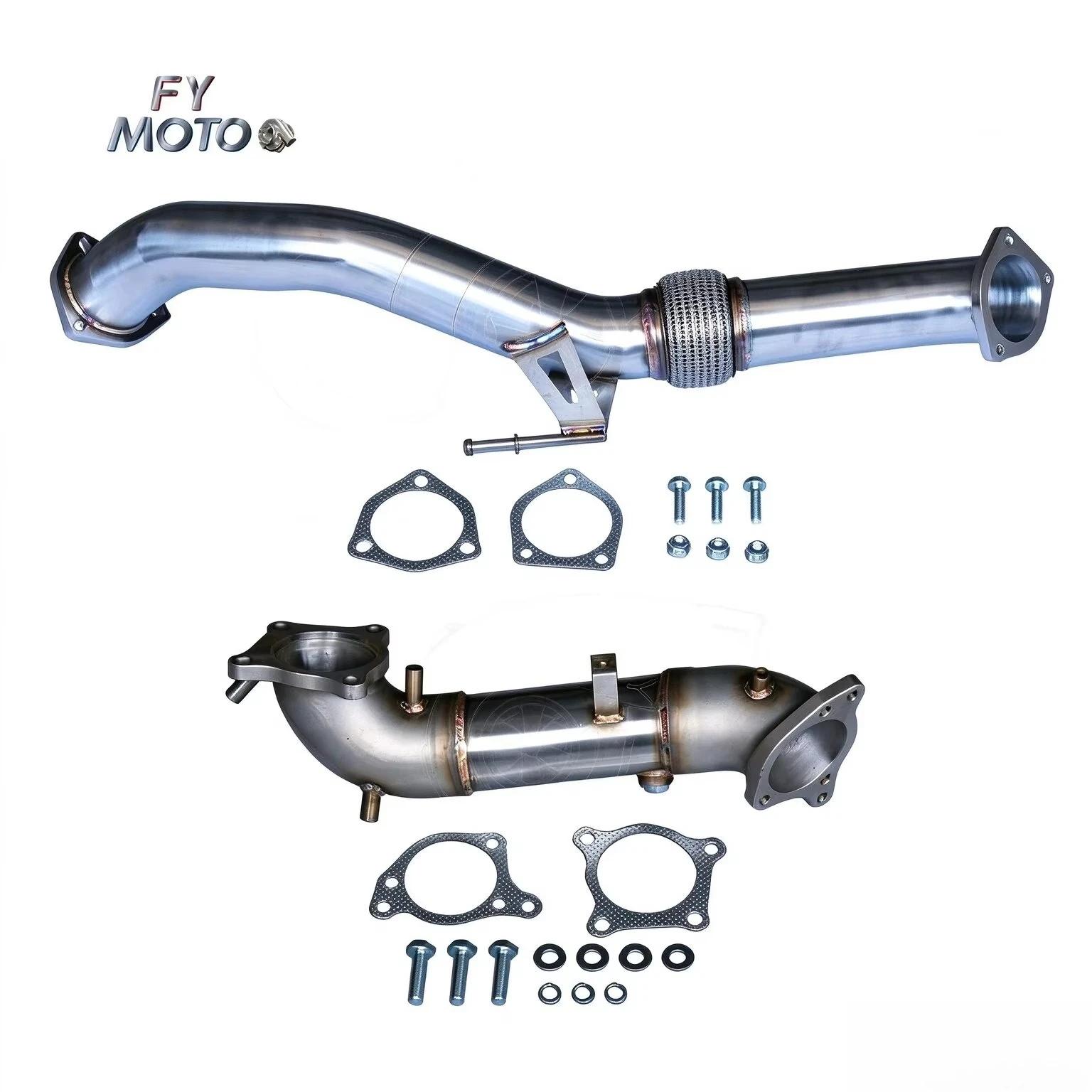Downpipe+Front Exhaust Pipe Kit For Honda Civic 1.5T Acura Integra 1.5T 2022‑2025 SS304 Stainless Steel