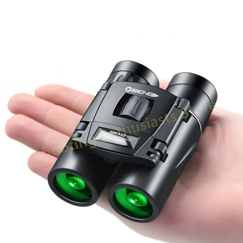 

500x25 High-definition Zoom Portable Powerful Binoculars Remote BAK4 Telescope Hunting Camping Travel Folding Binoculars