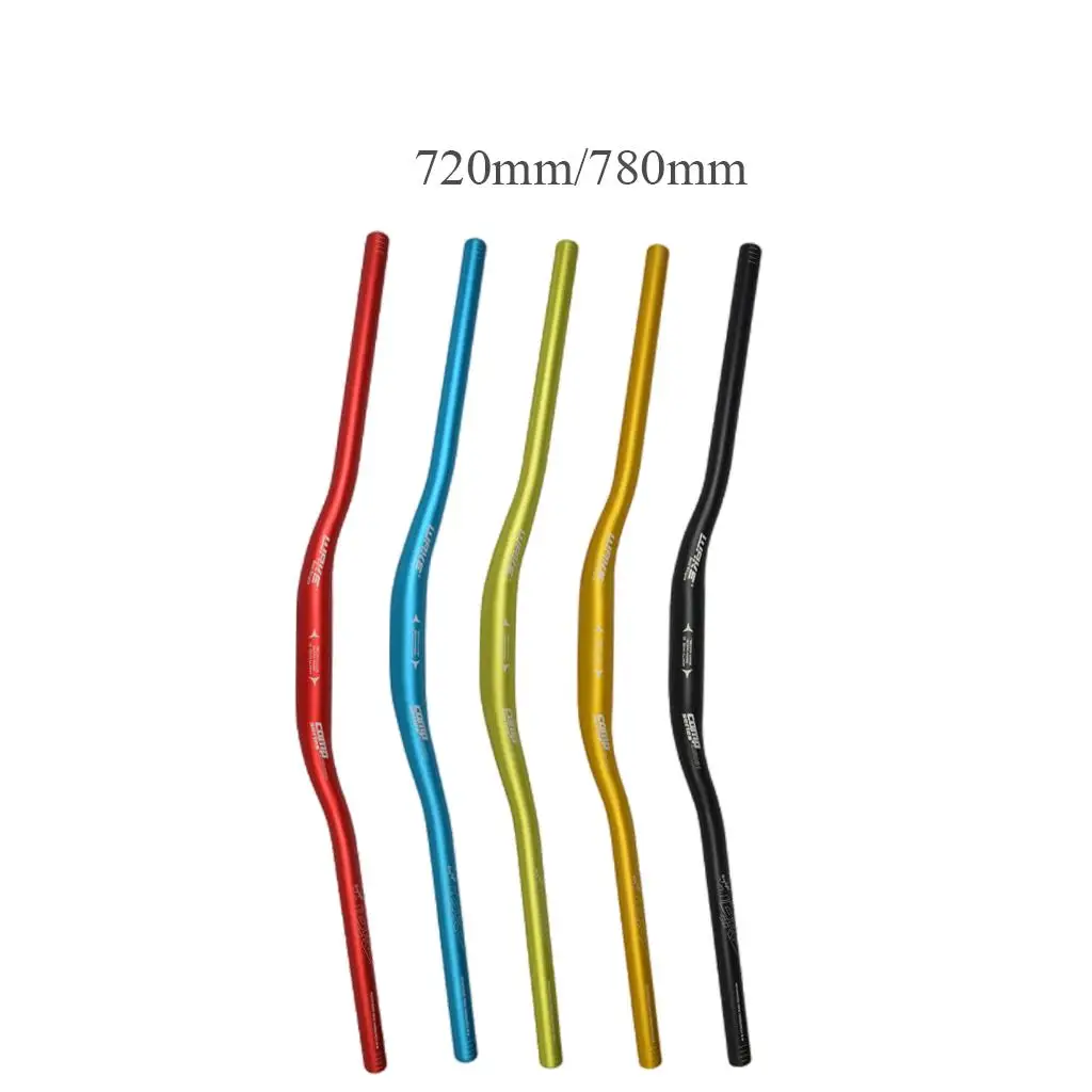 Road Bike Handlebar Aluminum Riser Mtb Bars Extra Long High Rise Replacement for Mountain Bikes