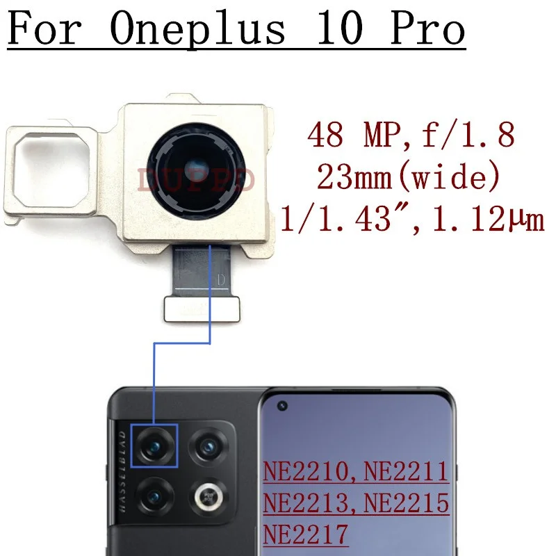 Rear Front Camera Module For Oneplus 10 Pro 10pro Original Back Facing Main Telephoto Ultrawide Camera Assembly Flex