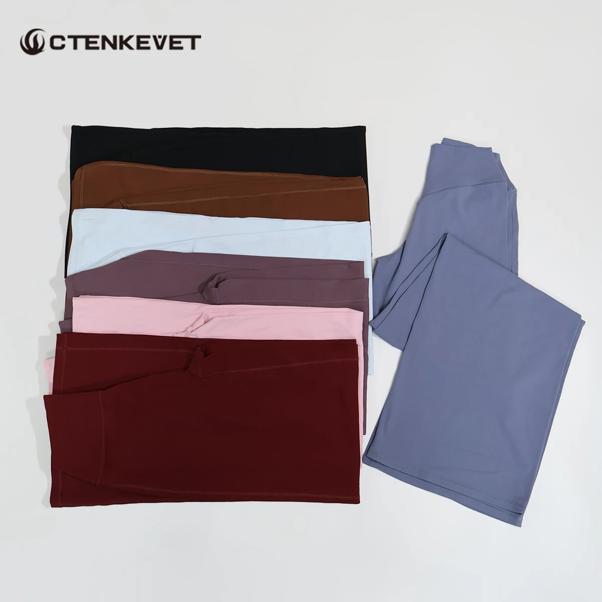 Ctenkevet High Waist Wide-Leg Yoga Joggers for Women Autumn Casual Outdoor Sweatpants Female Straight Tracksuit Bottoms