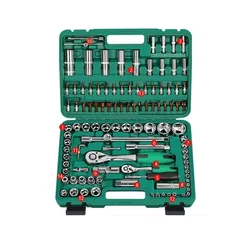 Auto Repair Tool Socket Wrench Ratchet Repair Car Set Combination Large, Medium and Small Repair Car Multi-function Tool Box