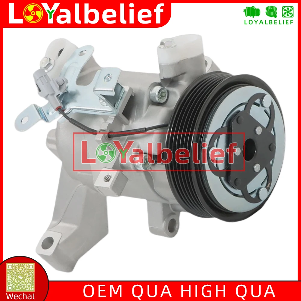 Automotive AC Compressor For SUBARU Forester / Impreza / XV Crosstrek 2.0L DKV10Z 73111FJ000 58492 7512979 2022264 141502NC