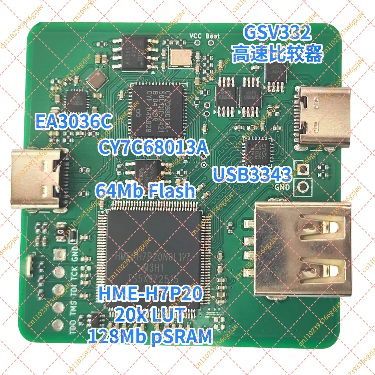 USB Protocol Analyzer 480M Sniffer, Wireshark Compatible Open Source FPGA Logic Analyzer Tool