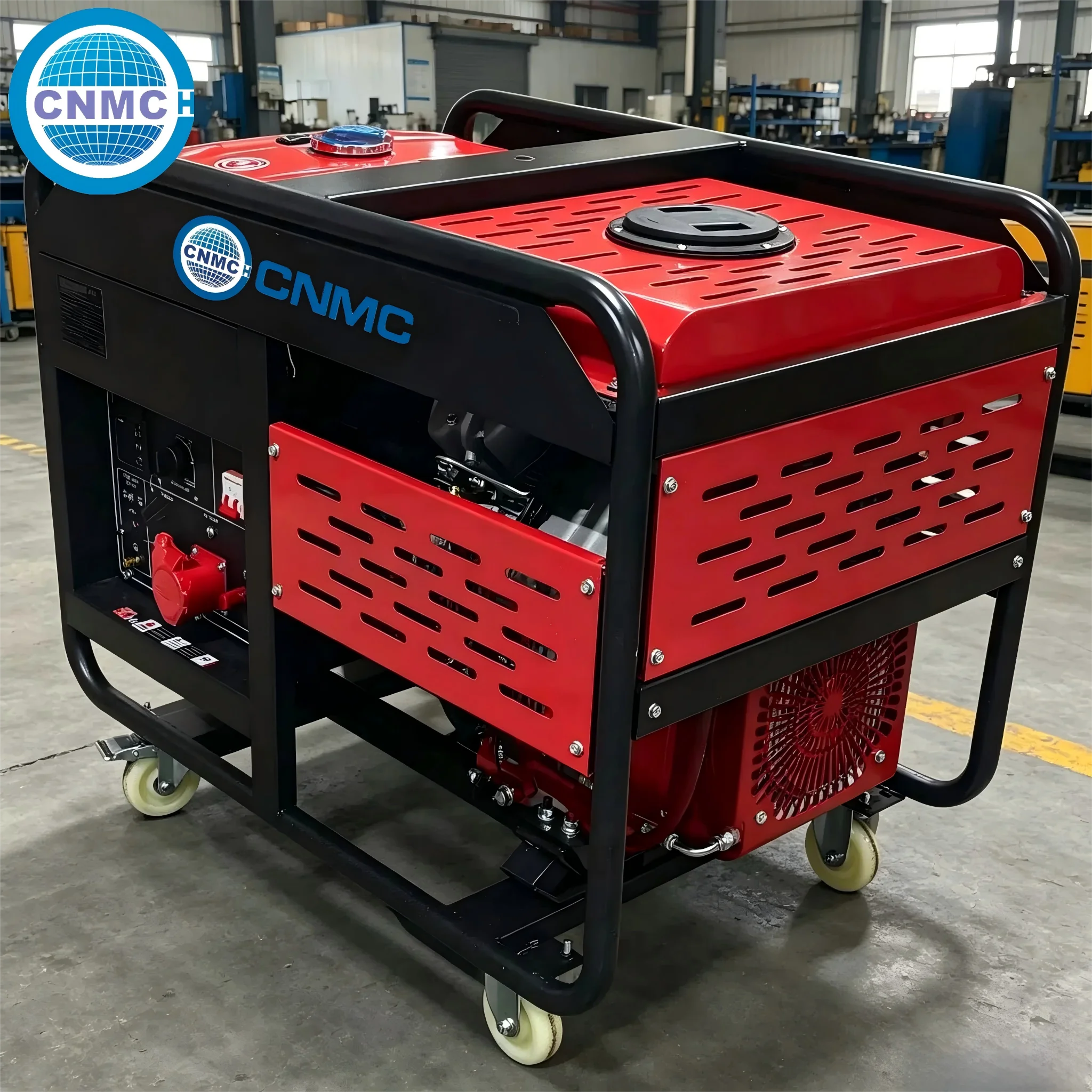 CNMC 3KW 4KW 5KW 6KW 7KW 8KW Open Frame Diesel Generator Single Cylinder 220V Four-stroke diesel generator CE Certified