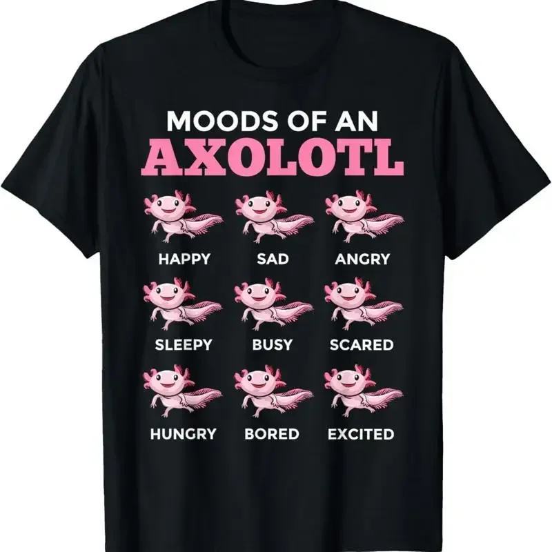 Mexican Walking Fish Axolotl Salamander Moods Of An T Shirt