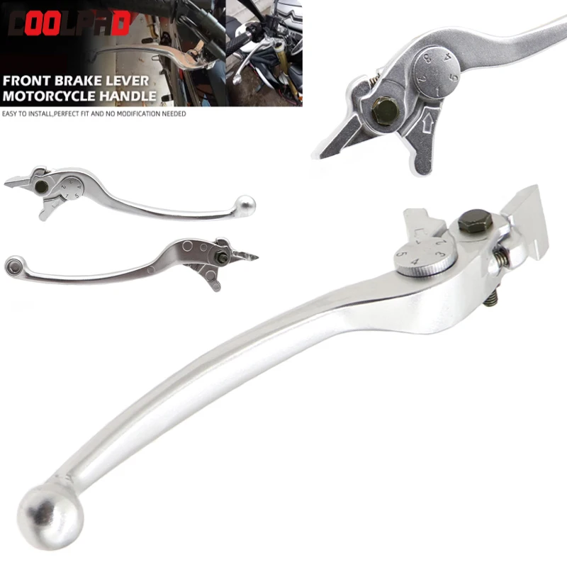 Front Brake Lever For KAWASAKI ZZR 250/400/600/1100/1200 ZRX 1200/S/R ZRX400 II ZZR400 ZZR600 ZRX1200 Motorcycle Handles