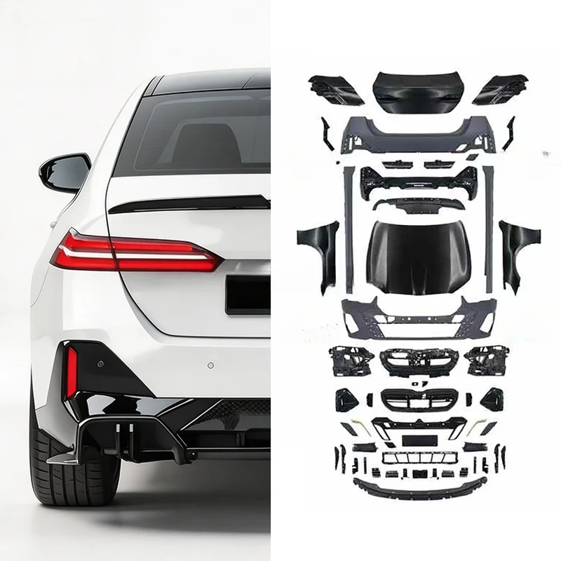 High Quality MT Style Conversion Body Kit Bumpers Lights Hood Fit For 5 Series F10 2011-2017 Upgrade To G60