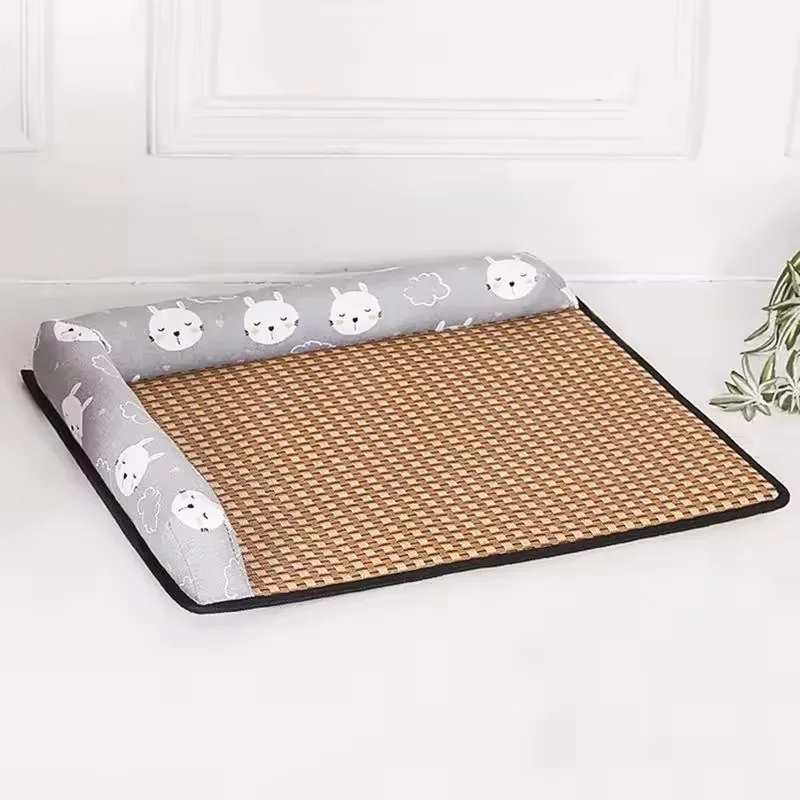 

Pet Ice Mat Summer Sleeping Mat Bed With Pillow For Small Medium Large Dog