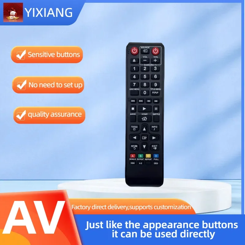 Remote Control fit for Samsung Player AK59-00149ABD-ES5000 BD-ES5300 BD-F5100 BD-FM57C BD-HM59 Blu-ray Player