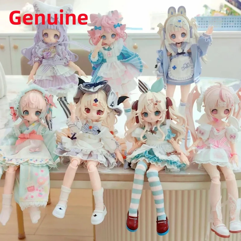 Originale Onemore Sugary Girls Bjd Scatola Cieca Genuino Mobile Doll 8 Punti Mjd Bambola Fatta A Mano Scatola Misteriosa Ornamento Ragazza Carina Regali