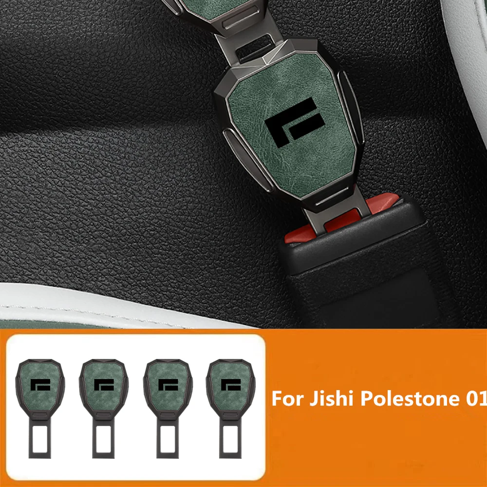 

Для BAIC Jishi Polestone 01 Rox 01 2023 2024 2025 автомобильный ремень безопасности, удлинитель, пряжка ремня безопасности, модифицированные аксессуары для интерьера