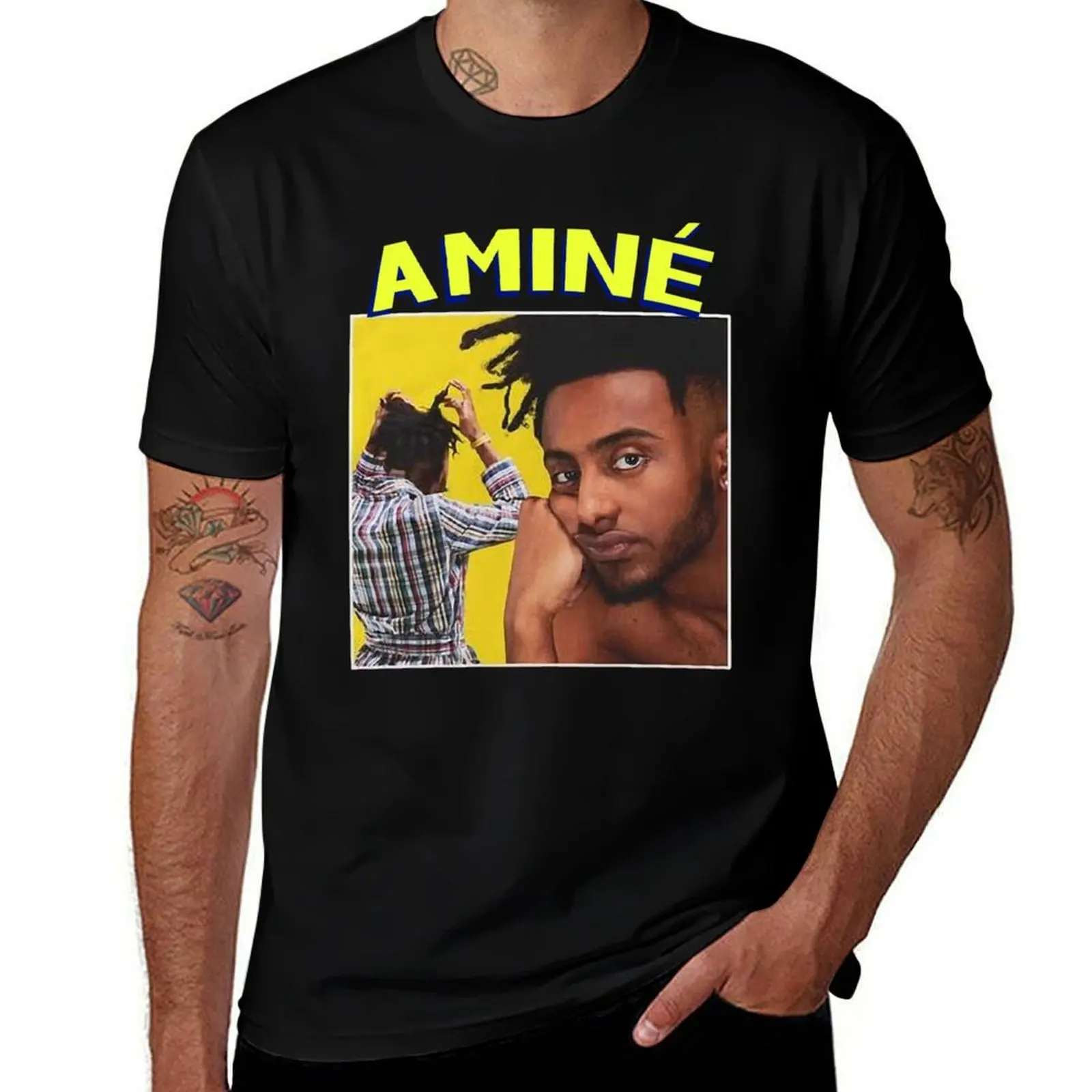 

Amine, 90_s, Vintage T-Shirt Festival Casual Short Sleeve