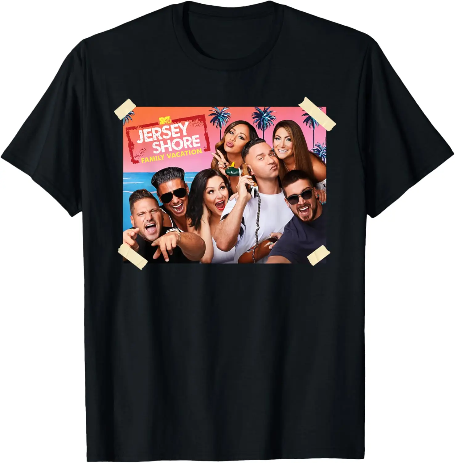 MTV Jersey Shore Jersey Snapshot T-Shirt