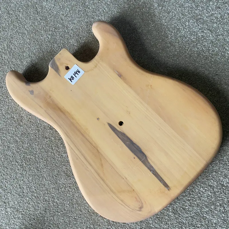 KB198 Solid Basswod Raw Materials for Electric Guitar Build 6 String Guitar Body DIY Replace Accessories