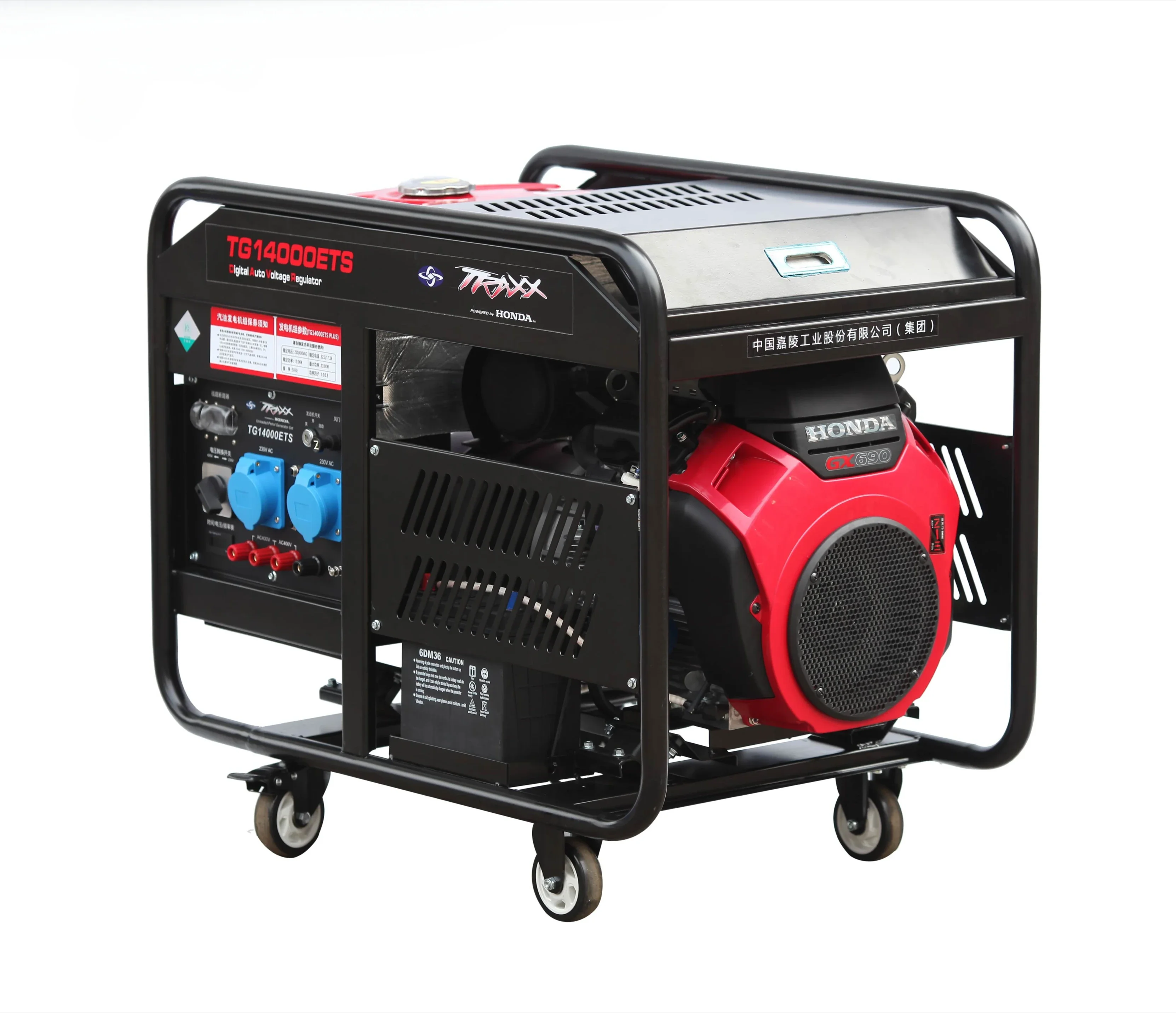 230V/220V 50hz 60HZ Electric Power Gasoline 12kw 13kw Petrol Engine 12000W Gasoline Generator