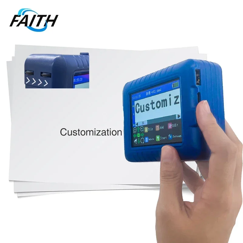 Faith inkjet printer barcode wireless inkjet printer mini handheld inkjet printer